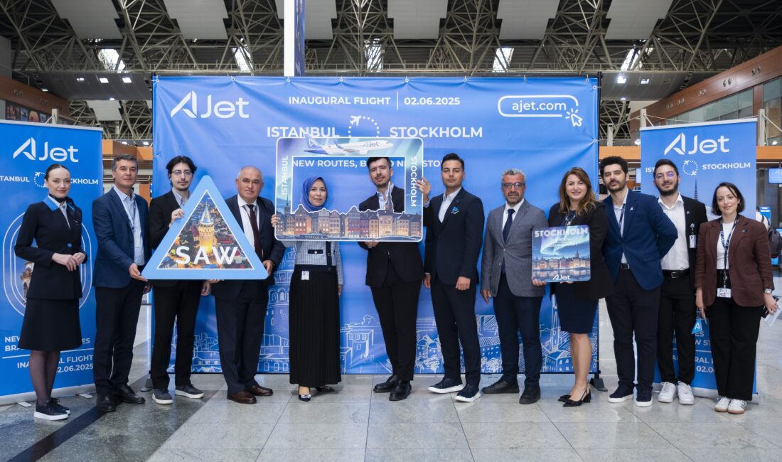 Yurt dışı uçuş ağını hızla genişleten AJet, operasyonlarına Avrupa, Türk