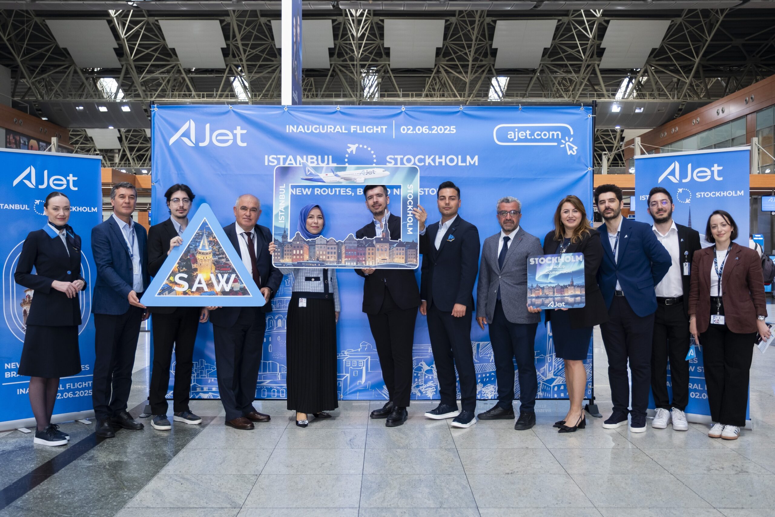 Yurt dışı uçuş ağını hızla genişleten AJet, operasyonlarına Avrupa, Türk