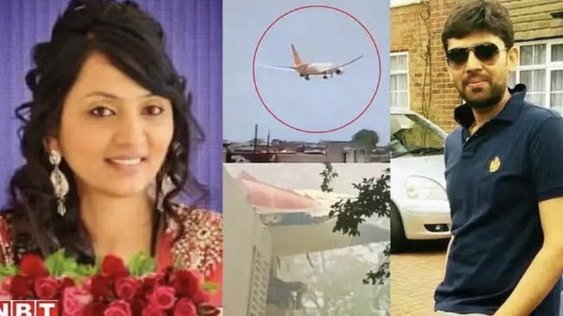 Hindistan'ın batısındaki Ahmedabad kentinden Londra'ya giden Air India'ya ait yolcu