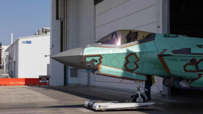 Lockheed Martin tarafından Belçika Hava Kuvvetleri için üretilen ilk F-35