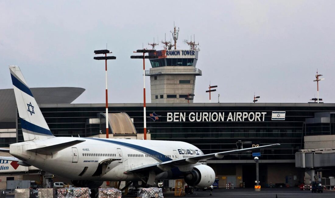 İsrail’de başkent Tel Aviv’de bulunan Ben Gurion Havalimanı’nın 12 gün