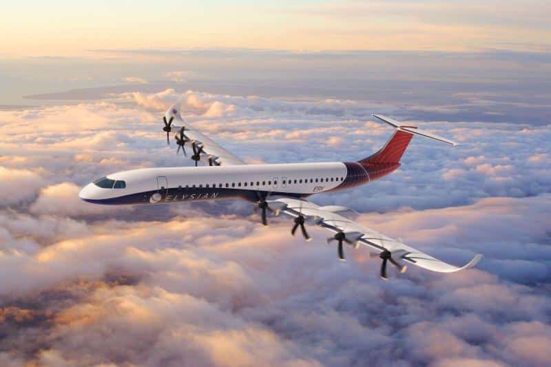 Elysian Aircraft, KLM ve Transavia, Elysian Aviation, batarya-elektrikli E9X uçağıyla