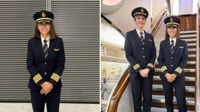 Gökçe Kübra Yıldırım, a pilot at Emirates Airlines in Dubai,