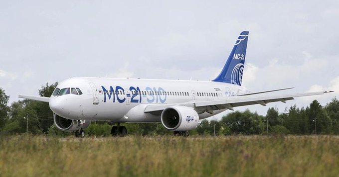 Tamamen Rusya’da üretilen parçalardan oluşan ilk MC-21-310 yolcu uçağı, 26