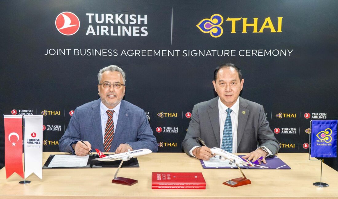 Türk Hava Yolları ve Thai Airways, 1 Haziran 2025 tarihinde