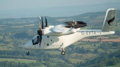 Vertical Aerospace, kanatlı eVTOL uçağı VX4 ile Avrupa’da ilk kez
