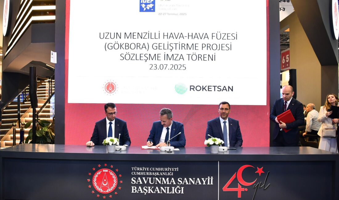 ASELSAN ve ROKETSAN iş birliğiyle, uzun menzilli hava-hava füzesi GÖKBORA