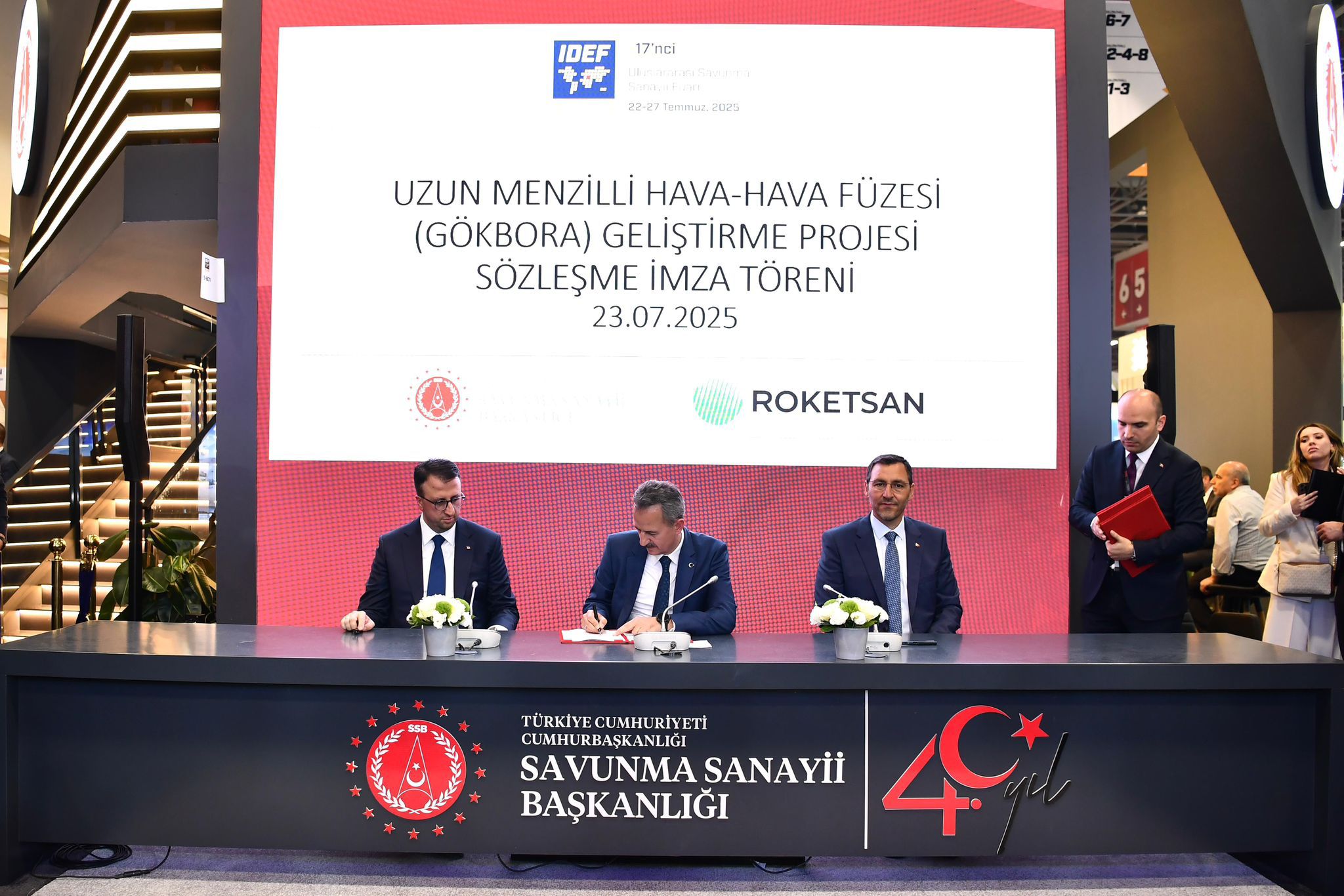 ASELSAN ve ROKETSAN iş birliğiyle, uzun menzilli hava-hava füzesi GÖKBORA