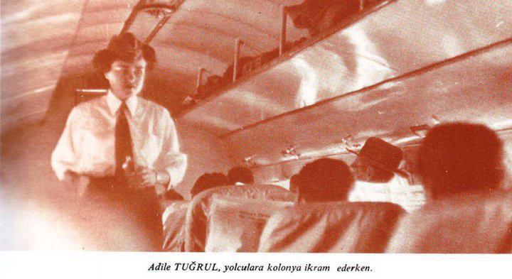 Adile Tuğrul: Türkiye’s First Female Flight Attendant and Cabin Crew Member In 1986, the Wall Street Journal used the term Glass