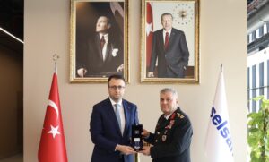 Jandarma Genel Komutanı Orgeneral Ali Çardakçı ASELSAN'ı ziyaret etti. Çardakçı