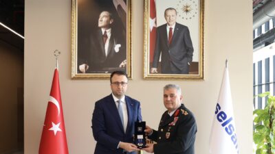 Jandarma Genel Komutanı Orgeneral Ali Çardakçı ASELSAN'ı ziyaret etti. Çardakçı