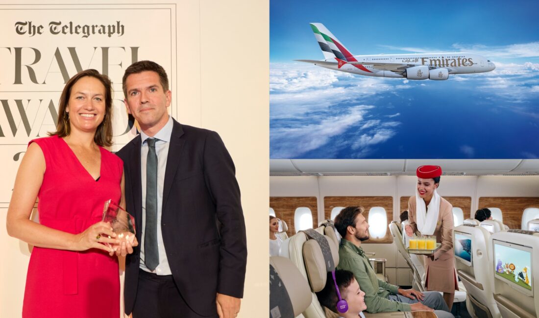 Emirates, Telegraph Travel Awards 2025’te “Uzun Menzilli Uçuşlarda En İyi