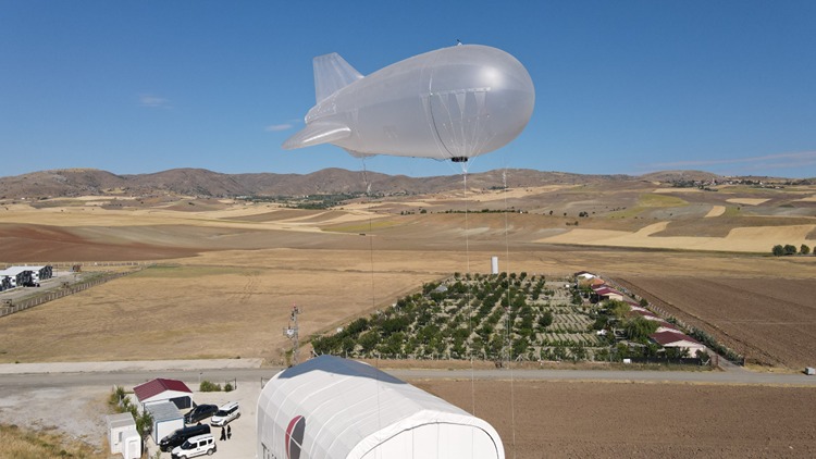 Türk savunma sanayisi bünyesinde geliştirilen yerli hava balonu GÖKÇERİ, yerli