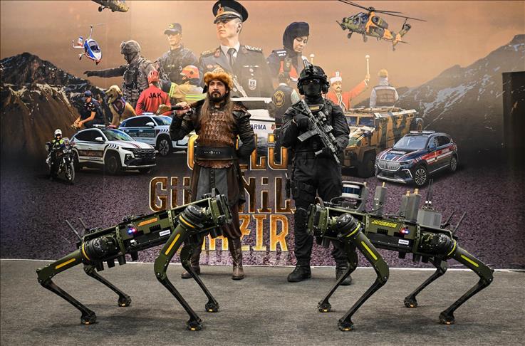 Jandarma Genel Komutanlığı, sahada kullandığı teknolojileri 17. Uluslararası Savunma Sanayii