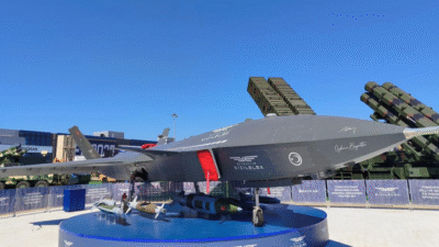 Türkiye’nin insansız savaş uçağı Kızılelma, ASELSAN üretimi TOLUN mühimmatı ile