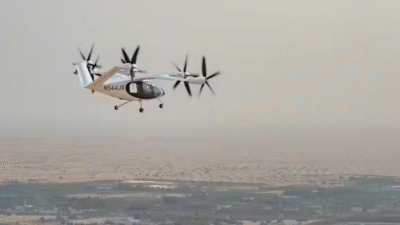 Joby has announced a historic milestone: its electric air taxi