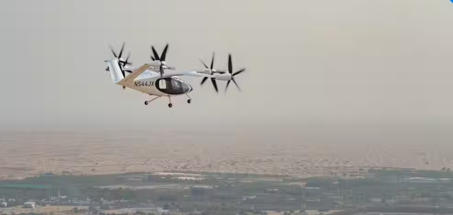 ABD merkezli Joby Aviation, elektrikli hava taksisinin Dubai’de pilotlu dikey
