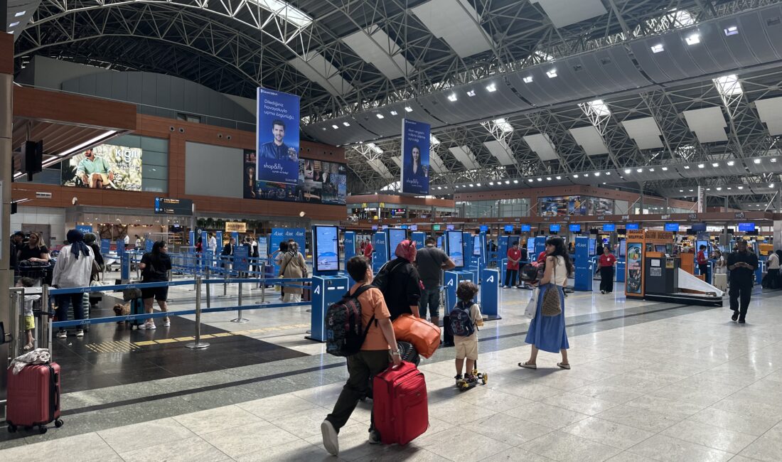 Sabiha Gökçen Havalimanı’nda 2025 yılı Ağustos ayında tarihi bir rekora