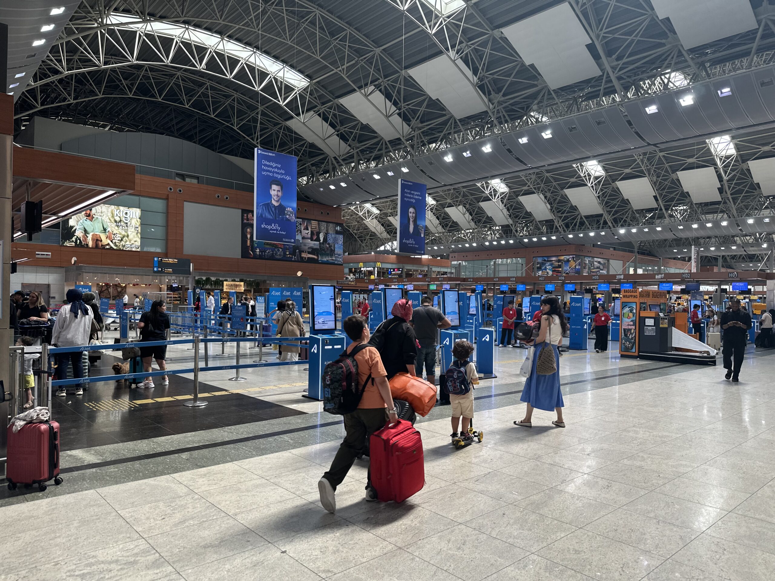 Sabiha Gökçen Havalimanı’nda 2025 yılı Ağustos ayında tarihi bir rekora