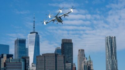 In a major leap toward making air taxis a part