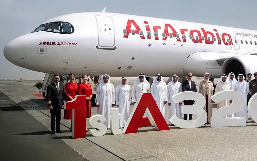 Air Arabia 29 Eylül 2025’te Sharjah’ta düzenlenen törenle ilk A320neo’sunu