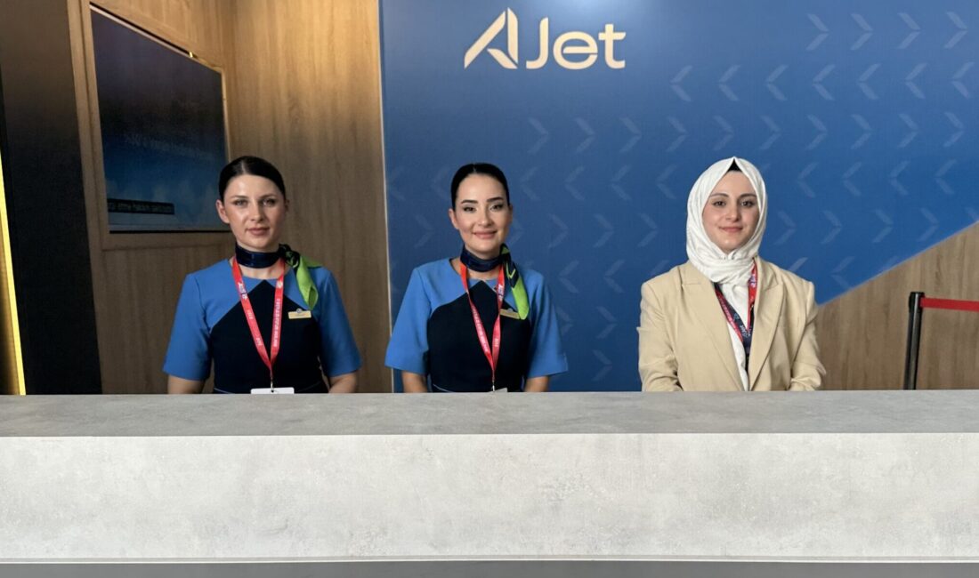 Türkiye’s youngest airline, AJet, is participating for the first time