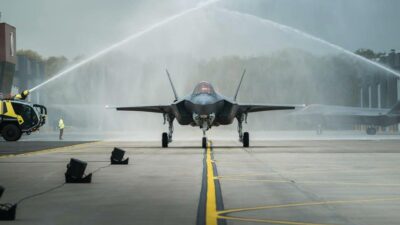 Belçika Hava Kuvvetleri, 3 adet F-35 savaş uçağının Lockheed Martin