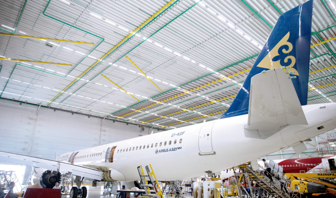 Air Astana Group, Airbus A320 ailesi uçaklarında ilk kez 6