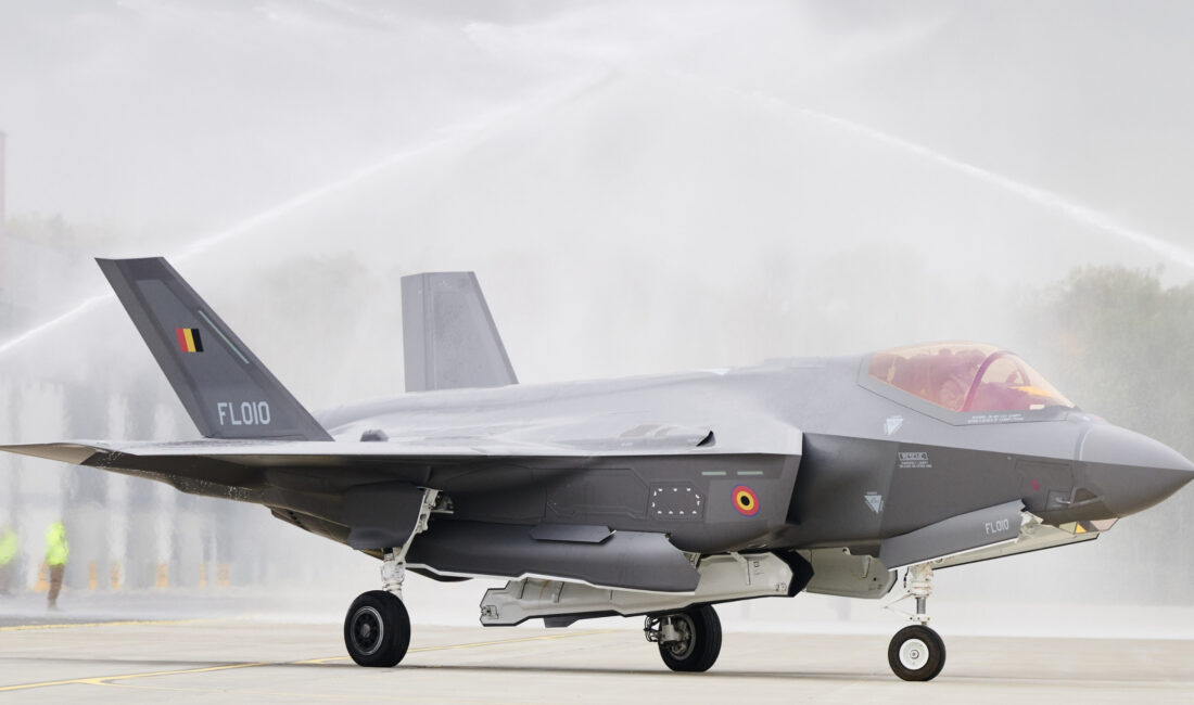 Belçika’nın 4’ncü F-35’i Filoya Katıldı Belçika Hava Kuvvetleri’nin dördüncü F-35 savaş uçağı, Florennes Hava Üssü’ne