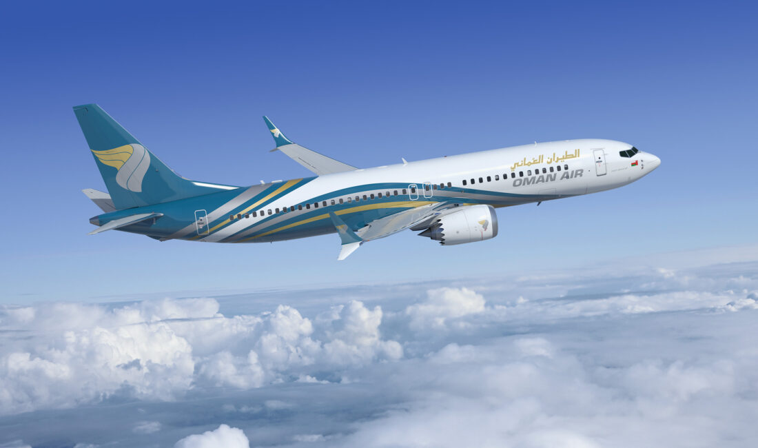 Umman’ın bayrak taşıyıcı havayolu şirketi Oman Air, tüm uçuş ağında