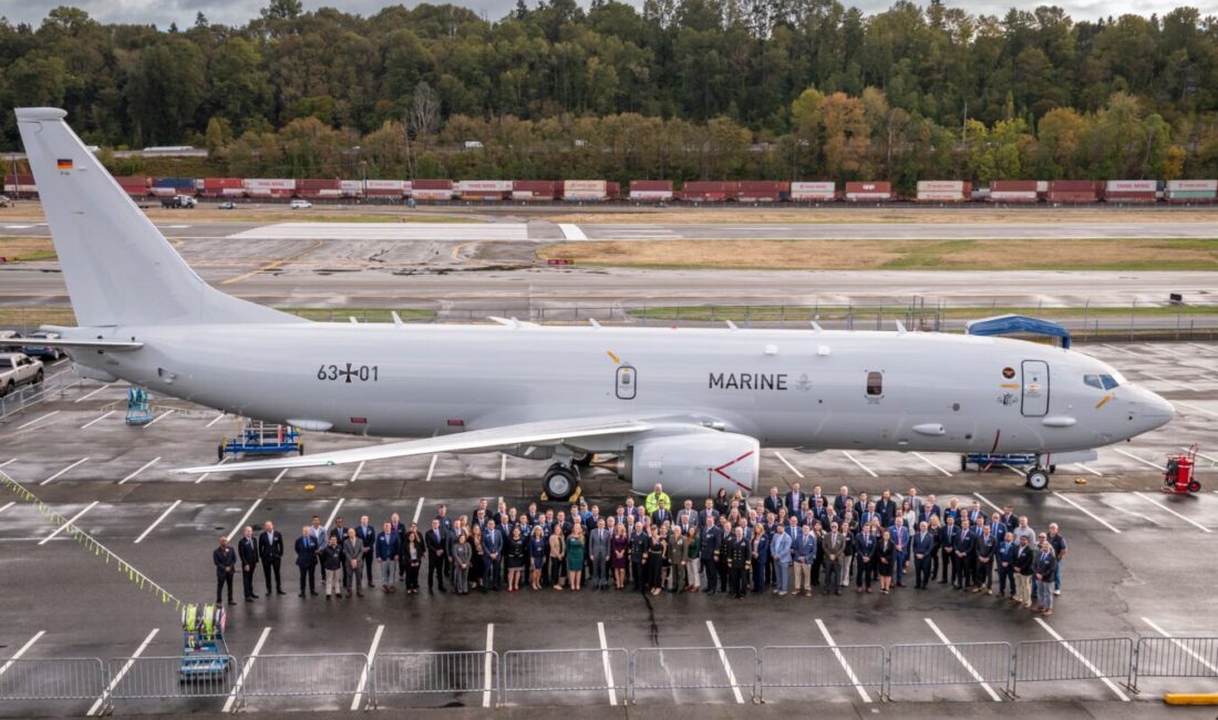 ABD’li uçak üreticisi Boeing, Almanya’ya ilk P-8A Poseidon deniz karakol