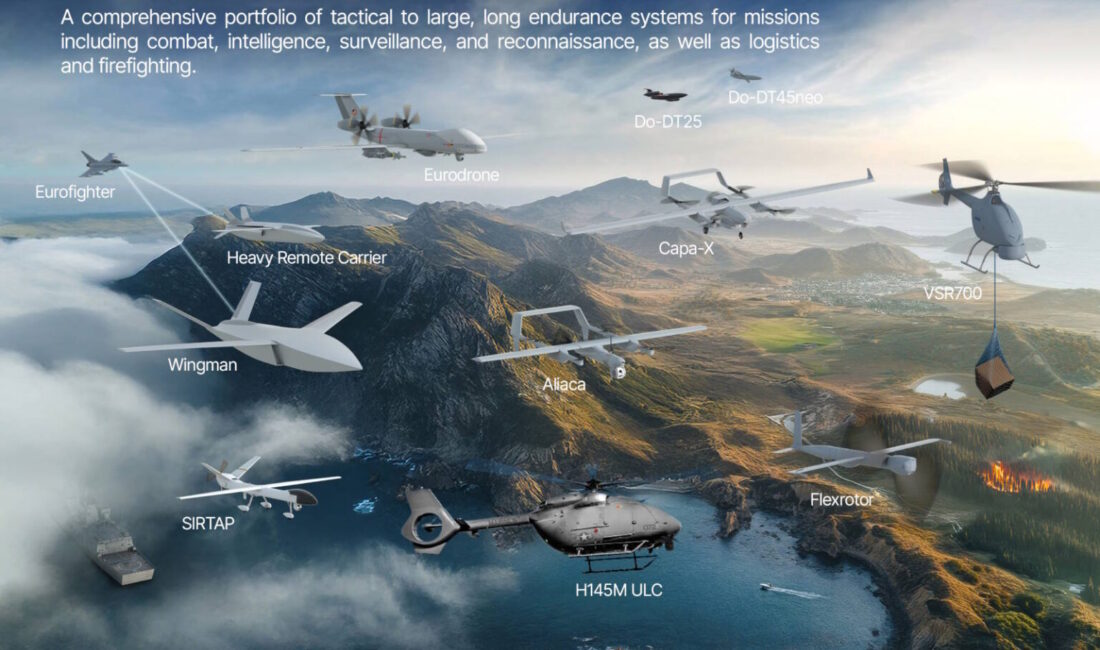 Airbus, taktik insansız hava sistemleri (İHA) alanında önemli bir yeniden