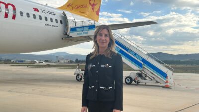 During a special flight organized on November 10, Pegasus Airlines