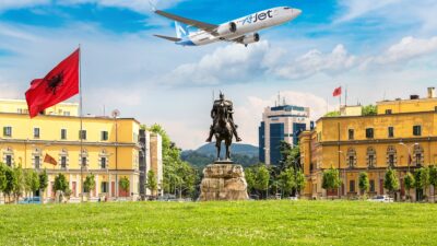 Türkiye’nin en genç hava yolu şirketi AJet, Balkanlar’da sefer yaptığı