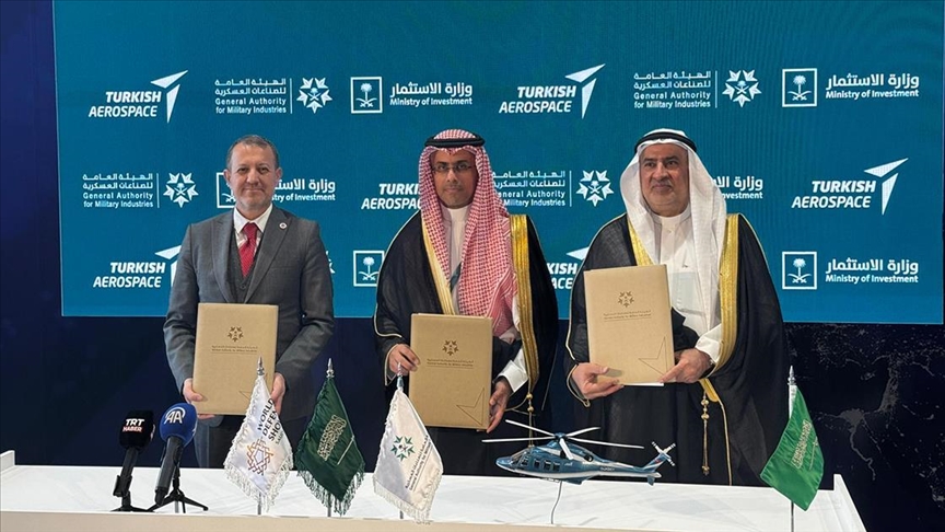 GÖKBEY Genel Maksat Helikopteri'nin Suudi Arabistan'da ortak üretimine yönelik mutabakat