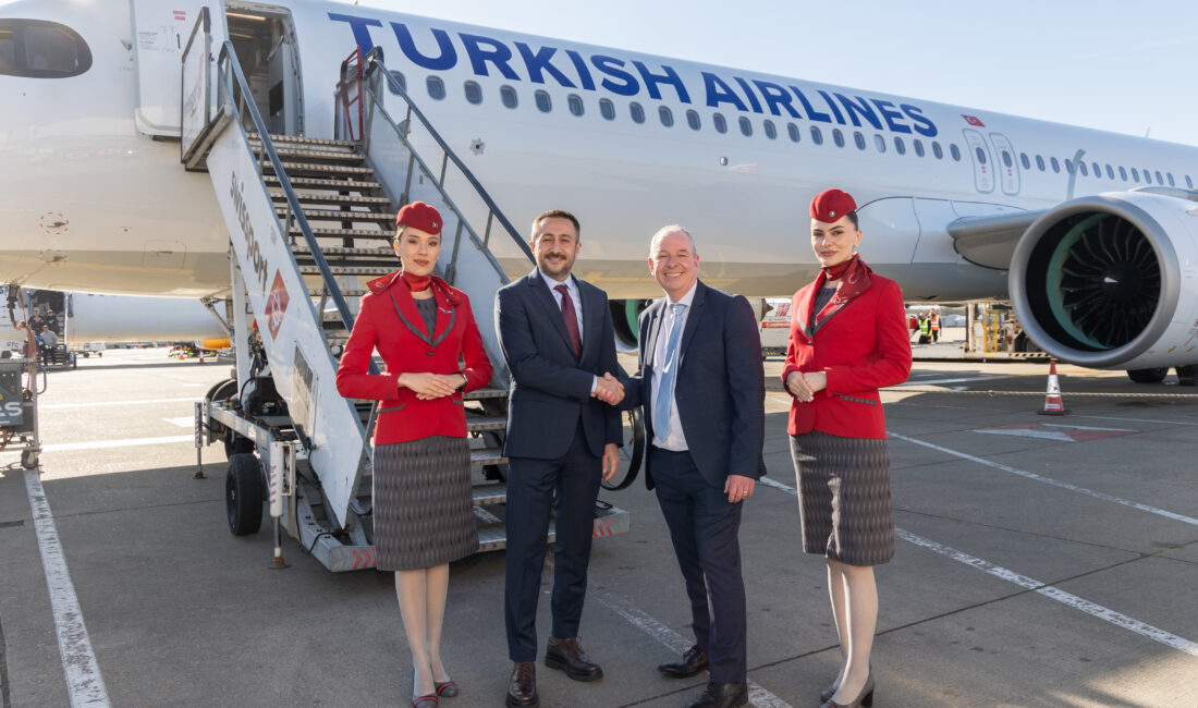 Türk Hava Yolları, İngiltere’nin başkenti Londra’da Heathrow ve Gatwick’ten sonra
