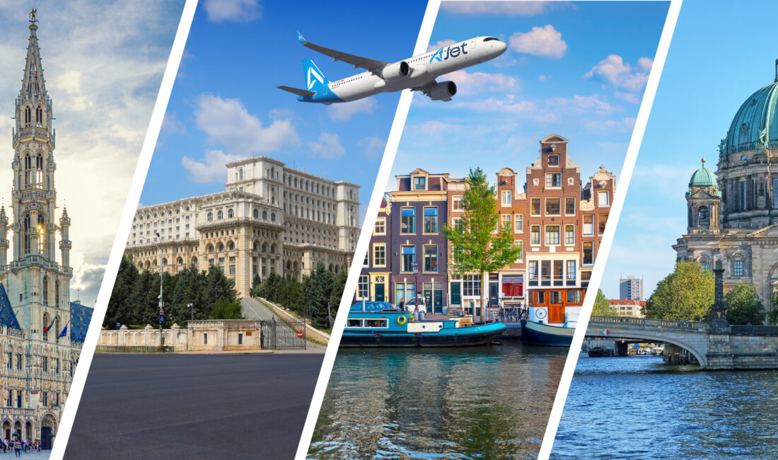 Türkiye’nin erişilebilir fiyatlı hava yolu şirketi AJet, yurt dışı hatlarında