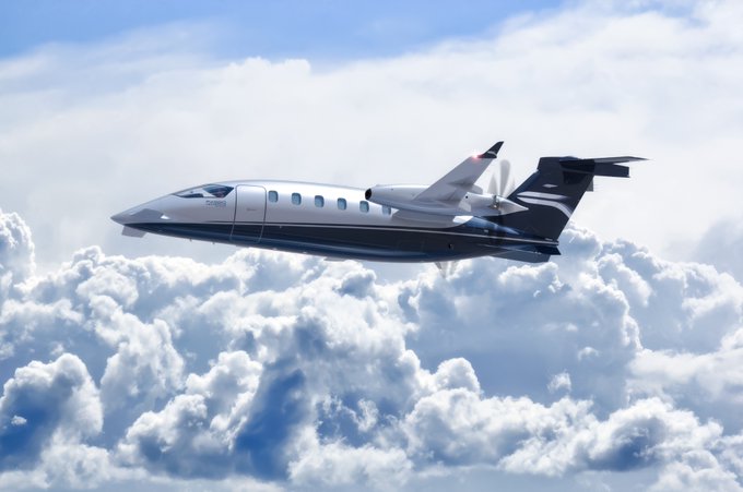Baykar bünyesinde faaliyet gösteren Piaggio Aerospace, Avanti NX iş jeti