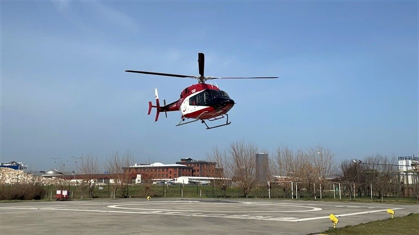 Türkiye'de 2002 yılında 21 olan işletim izni verilen heliport sayısı