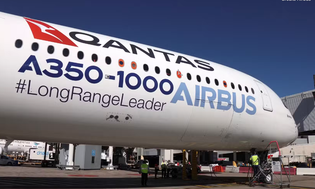 Qantas'ın uzun süredir beklenen Airbus A350-1000ULR uçağı, bu hafta Toulouse-Blagnac