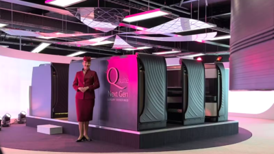 Katar'ın bayrak taşıyıcı havayolu Qatar Airways, yeni business konsepti Qsuite