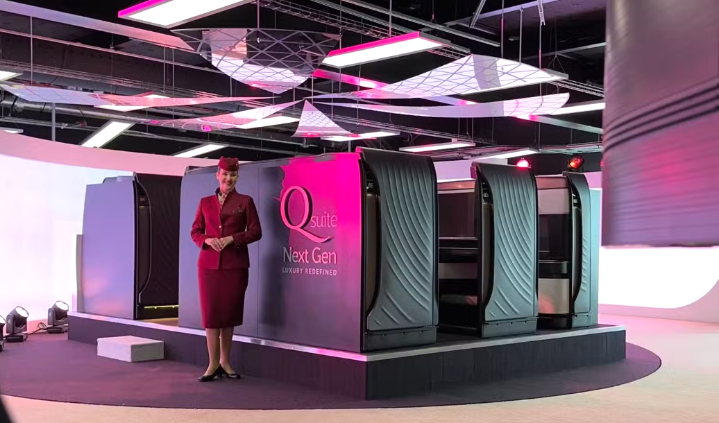 Katar'ın bayrak taşıyıcı havayolu Qatar Airways, yeni business konsepti Qsuite