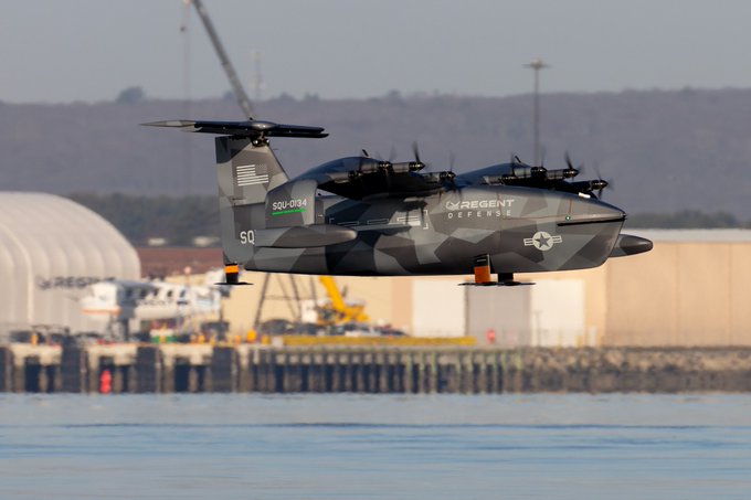 ABD merkezli REGENT, otonom Squire Seaglider platformunun ilk yer etkisi