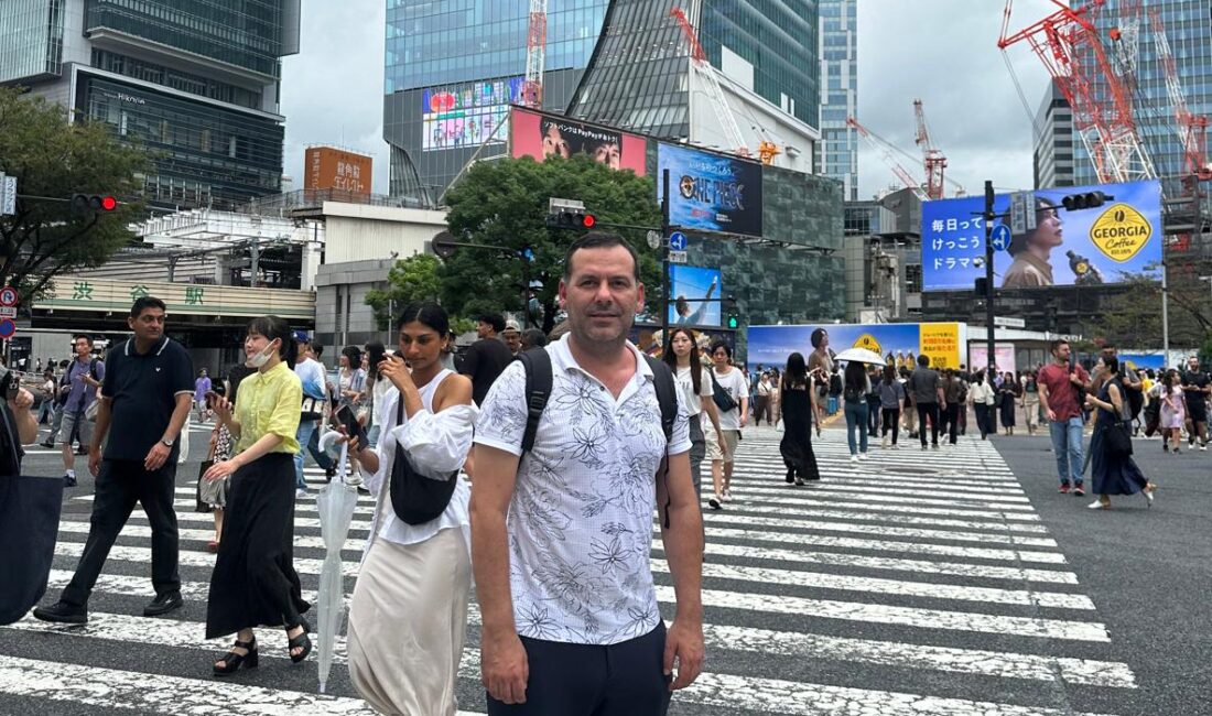 Bir insan 3 ay arayla Japonya’nın en önemli şehri Tokyo’ya