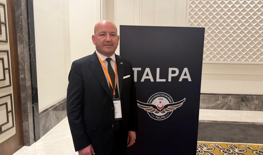Türkiye Havayolu Pilotları Derneği (TALPA) Başkanı Kaptan Pilot Okan Üreksoy,