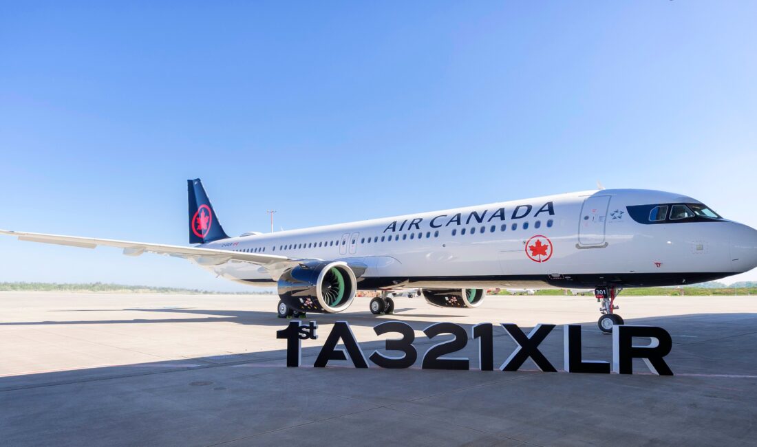 Airbus, Kanada’nın bayrak taşıyıcı havayolu Air Canada için üretilen ilk