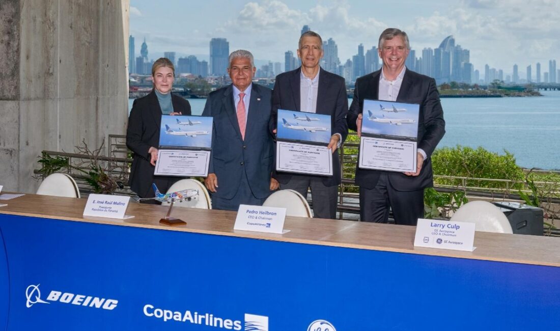 Boeing ile Copa Airlines, Panama merkezli hava yolu şirketinin filosunu