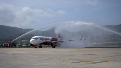 Gazipaşa-Alanya Havalimanı, Kazakistan merkezli düşük maliyetli havayolu şirketi FlyArystan’ın Almatı’dan