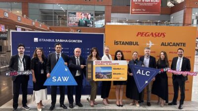 İstanbul Sabiha Gökçen (ISG) Uluslararası Havalimanı, Pegasus Hava Yolları’nın İspanya’nın