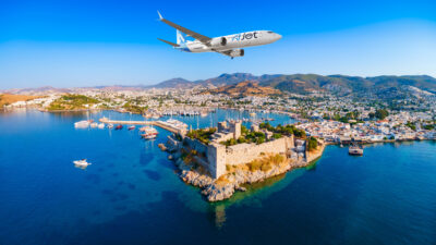 Türkiye’nin en genç hava yolu şirketi AJet, gözde turizm destinasyonlarından